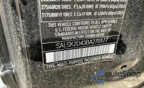 SALSK2D43BA270177